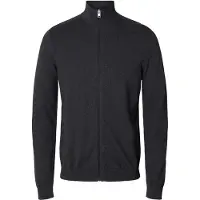Selected Vestes en maille 'Berg' anthracite