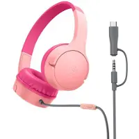 Belkin SoundForm Mini Casque Avec fil Arceau Appels/Musique USB Type-C Rose