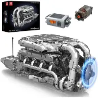 Mould King 10168 Moteur V8 – Série de moteurs