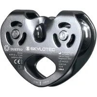 Skylotec Duetto Pulley Argenté