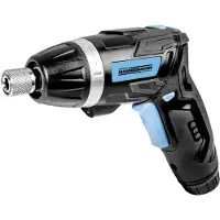 BRÜDER MANNESMANN Perceuse-visseuse à accu 3,6 Volt incl. embouts noir