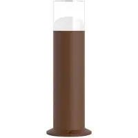 Beneito Faure Projecteur Led Extérieur Tura 12W 4000K, Finition Corten Texturée - Spot Cylindrique Ip65 Ik06 Pour Jardins -
