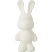J-Line Lapin Eddy Polyrésine Blanc Petit