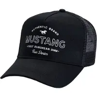 Mustang Casquette 'Taylor' noir / blanc