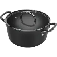 Zwilling Casserole Milano avec couvercle en verre, 24 cm, noire
