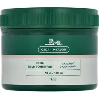 VT Cosmetics Cica Mild Toner Pad - 130 ml / 60 pcs
