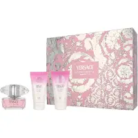Versace Vaporisateur Edt 50ml/Gel bain et douche 50ml/Lotion pour le corps 50ml Bright Crystal Giftset