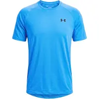 Under Armour T-Shirt fonctionnel 'Tech 2.0' marine / azur / gris