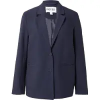 Pieces Blazer 'PCBOSELLA' bleu marine