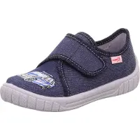 Superfit Pantoufle 'Bill' marine / bleu clair / blanc