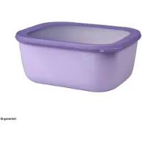 Mepal Bol multi-usages rectangulaire, Boîte de conservation, Violet