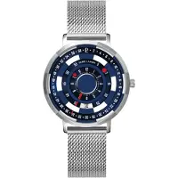 Pierre Lannier Montre à affichage analogique bleu