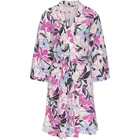 LASCANA Kimono bleu clair / rose / noir