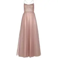 Vera Mont Robe de soirée rose ancienne
