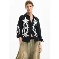 Desigual Chemisier noir / blanc