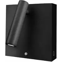 Beneito Faure Sweet Lampe de Lecture avec 3 points de charge Black | USB-C + Wireless