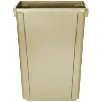 Jantex Poubelle Slim Beige 60L