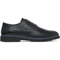 Pikolinos pour homme. M7D-4289 Chaussures en cuir Alarcon noir (41), Plat, Lacets, Casuel