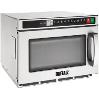 Buffalo Four à micro-ondes compact professionnel , programmable, 17 L, 1800 W