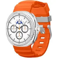Spigen WBS2 (20 mm, 22 mm, Métallique, Plastique, Silicone, Tissu), Sangles de montre, Orange