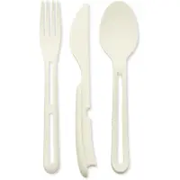Koziol Set de couverts touristiques KLK en gris,