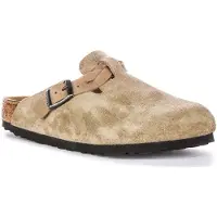 Birkenstock Sabots 'Boston' taupe