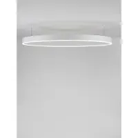 Lyora Plafonnier Motif blanc Ø 100cm