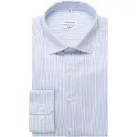 Seidensticker Chemise business 'Smart Classics' bleu clair / blanc