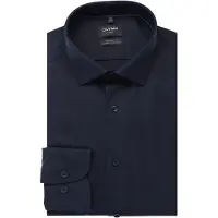 Olymp Chemise 'Luxor 24/Seven' bleu marine