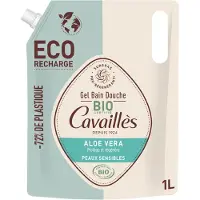 Rogé Cavaillès Gel Bain Douche certifié Bio Aloe Vera Éco-recharge 1000 ml Gel Douche
