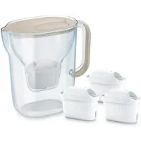 Brita Carafe Filtrante Style Essential Xl + 3 X Mx Pro Pure Performance Filter