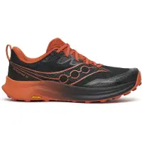 Saucony - Chaussures de trail - Peregrine 16 Black/Rust - Taille 46 - Noir