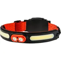 NEBO Curvebeam 600 Flex Headlamp Orange 600 Lumens