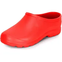 Ladeheid femmes et hommes sabots légers Eva sabots de jardin chaussures de jardin LADW001 (rouge, 37)