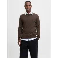 Jack & Jones Sweat-shirt 'JJEEmil' chocolat