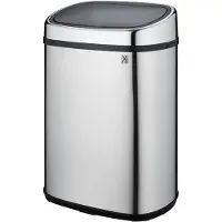 Kitchen Move Poubelle 48l inox - - BAT-48LS09-B SS - one touch