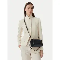 Furla pour femme. WE00922-BX2269 Sac en Cuir Talia Mini noir (OSFA), Casuel, Classique