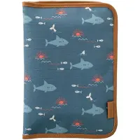 Fresk Shark Waterproof Changing Pad Bleu Enfants