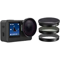 Telesin Kit de filtres CPL + UV + VND pour DJI Osmo Action 6