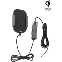 Brodit Support actif sans fil Qi pour, Support pour smartphone, Noir