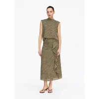 Comma Jupe olive / blanc