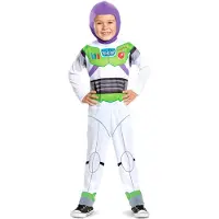 Toy story 4 Disney Buzz Classic Kids Costume Blanc 7-8 Years Enfants