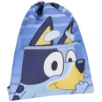 Bluey Sacs à cordon saphir / bleu ciel / jaune / blanc