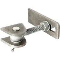 GAH Alberts Paumelle réglable 170x30x80x150x34x65x18x8mm acier brut