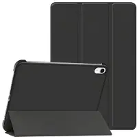 IMoshion Coque tablette Trifold pour Apple iPad 11 (2025) 11 pouces A16 / iPad 10 (2022) 10.9 pouces - Noir