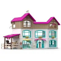Schleich HORSE CLUB, Villa au bord du lac et enclos, référence 42785