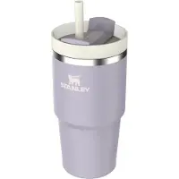 Stanley Quencher H2.O FlowState Tumbler gobelet en acier inoxydable avec paille petit format Purple Dust 1 pcs