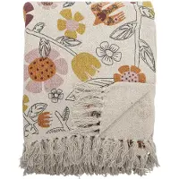 Bloomingville Tagesdecke Vivielle, 160 x 130 cm, Mehrfarbig (160 x 130 cm)