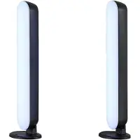 TRIO Lampe de table LED RE R55382102 GAME RGB 2x2,5 W noir set