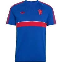 Adidas T-Shirt fonctionnel 'Manchester United' bleu / rouge